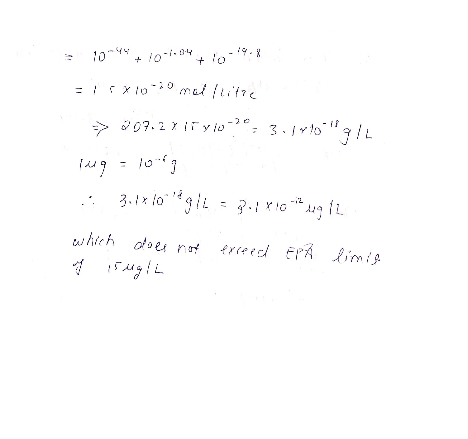 Solved 5. Shortly after the dissolution of lead(IV) oxide, the