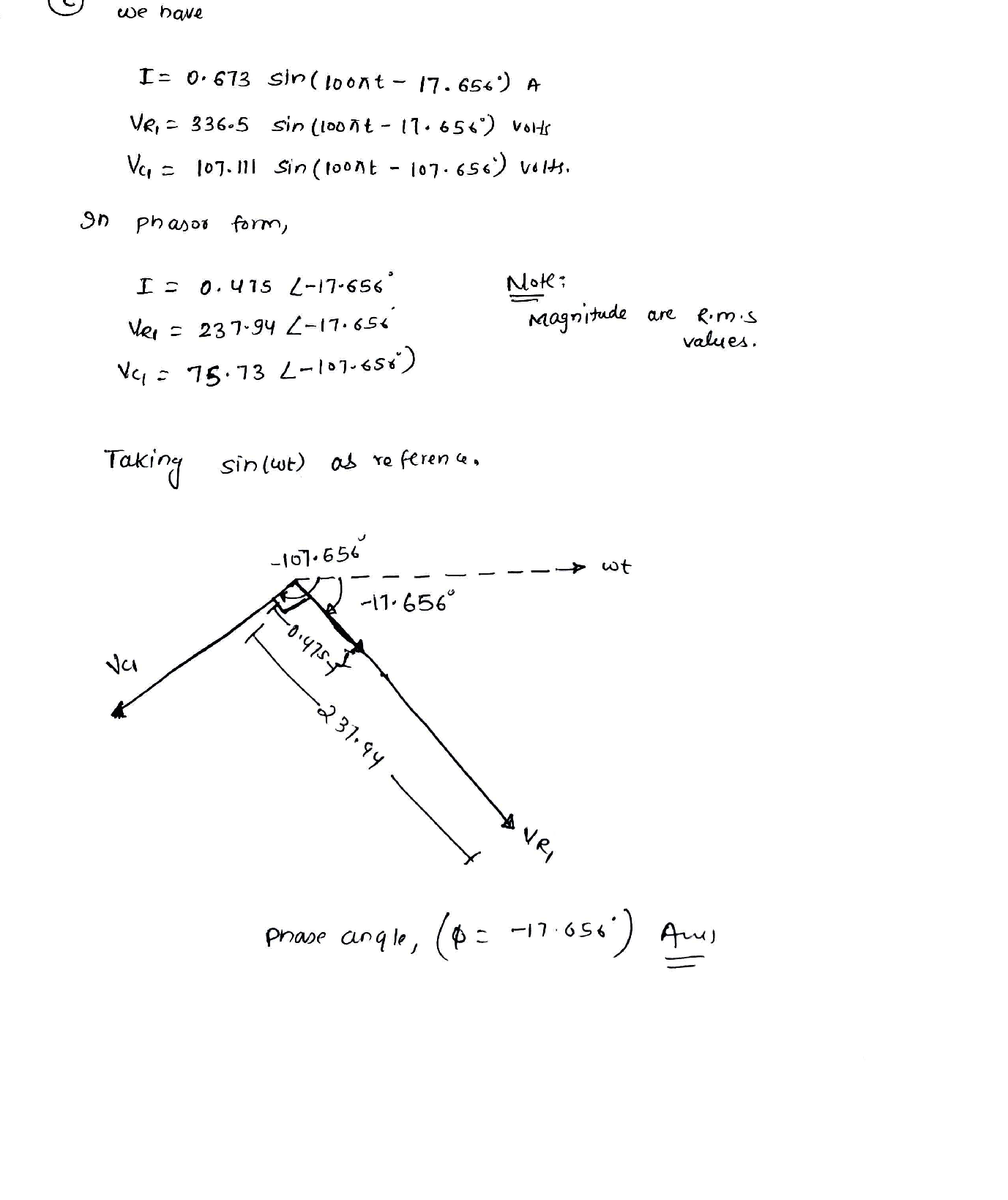 Solved: а.Calculate the total current flow b. Calculate the potential ...
