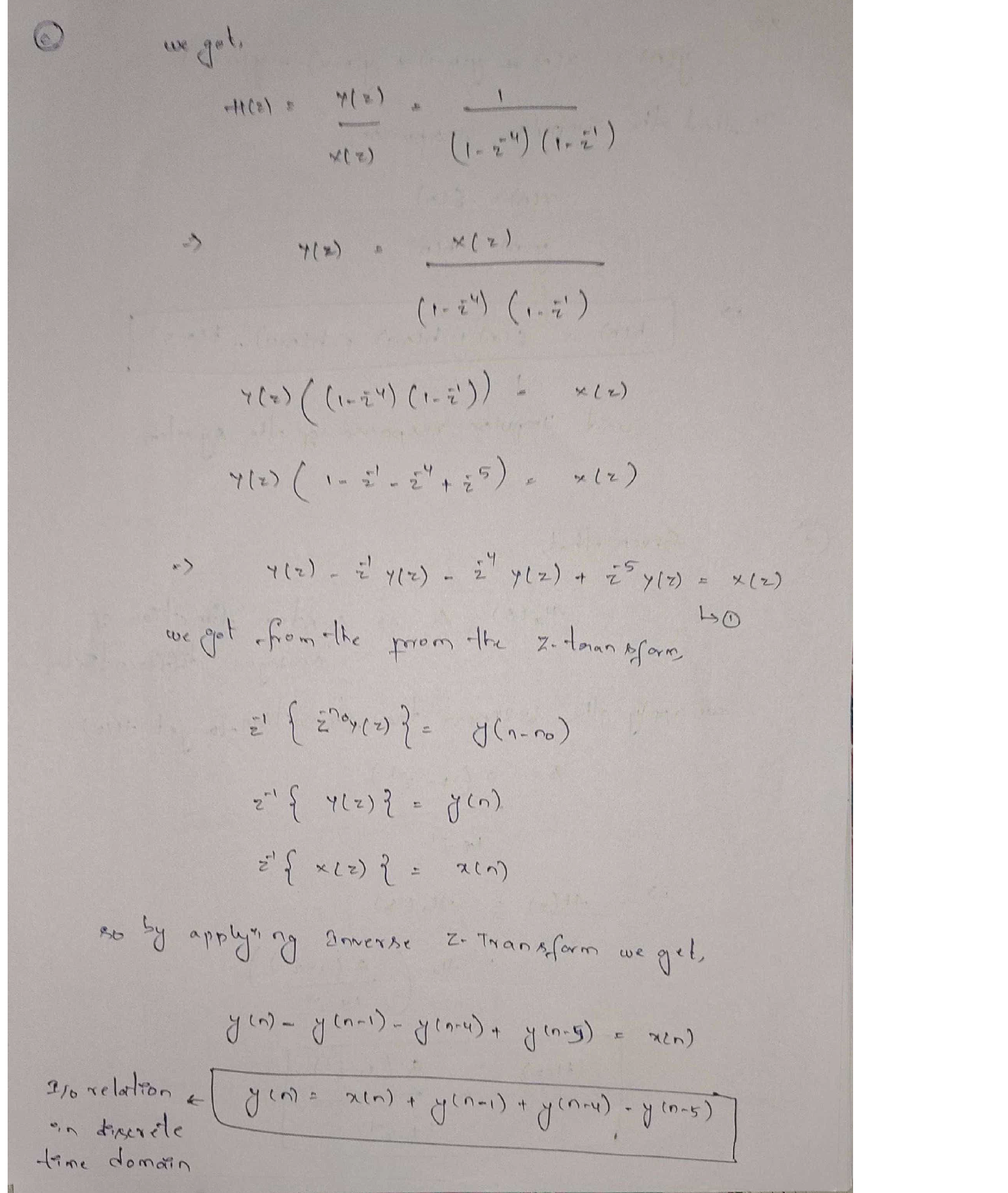 Solved a. Determine the overall transfer function of the system shown