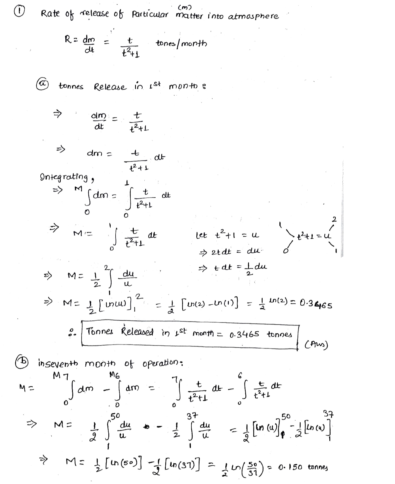 Solved 1) A new coalfired power plant releases particulate matter